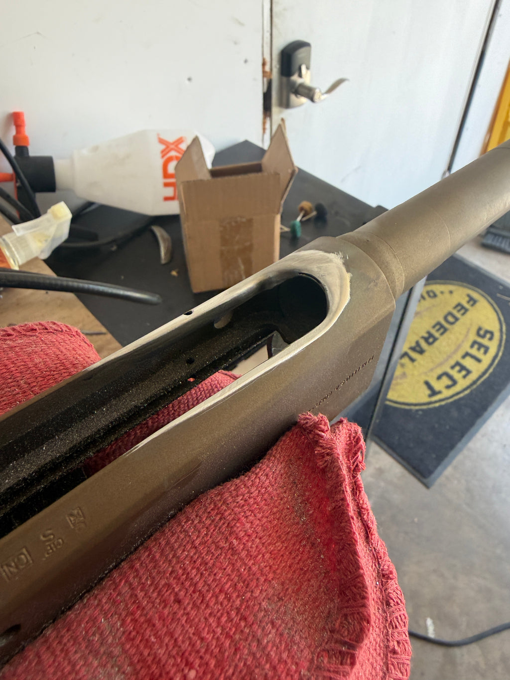 Custom Cut Feed Port